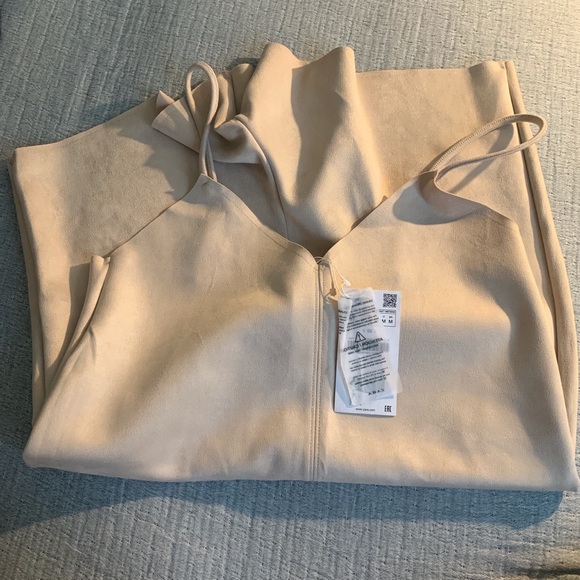 Faux Suede Jumpsuit - Picture 3 of 3